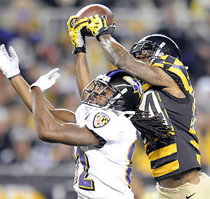 The Steelers have lost both games played without Ike Taylor.